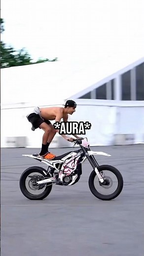 Tota Aura Farming On A Motorcycle! 🔥