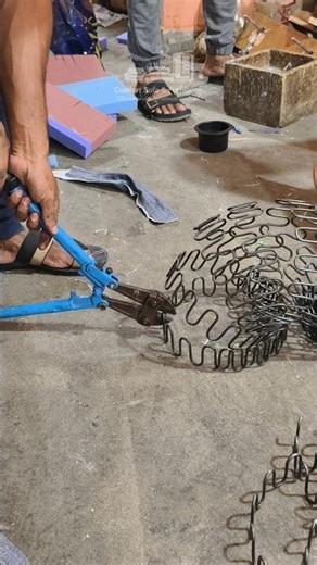 3 Seater Sofa Making Process | Strong Frame & Premium Finish | Comfort Sofa & Furniture 🛋️ #shorts