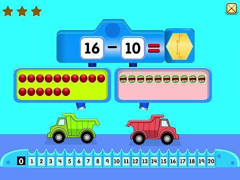 Starfall Subtract from 20