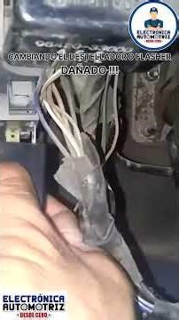 Replacing the damaged flasher unit!!! #automotiveelectronics #automobile