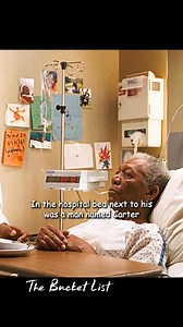 The Bucket List 🍿 🎬 Billionaire Edward Cole and car mechanic Carter Chambers are complete strangers, until fate lands them in the same hospital room. The men find they have two things in common: a need to come to terms with who they are and what they have done with their lives, and a desire to complete a list of things they want to see and do before they die. Against their doctor's advice, the men leave the hospital and set out on the adventure of a lifetime. 🍿🍿 | 𝑴𝒐𝒗𝒊𝒆 𝑹𝒆𝒄𝒂𝒑