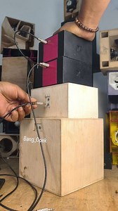 mini sound system cable installation | miniatur sound system