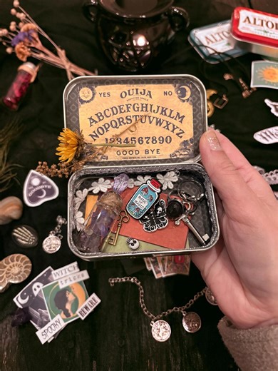 Altoid Box Tin Wallet Mini Mystery Box Handmade and Themed Your Choice Witchy, Fairy, Dragons, Wizards Altoid Blind Boxes / Gift Trinket Box - Etsy