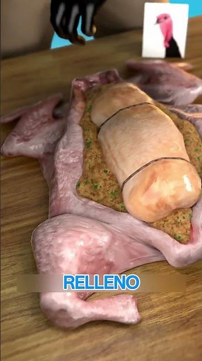 Cómo se prepara el Turducken paso a paso #Turducken #CocinaGourmet