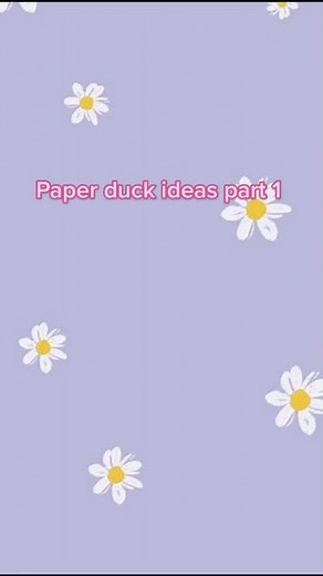 Creative Paper Duck Ideas for Clothes, Food, and Skincare