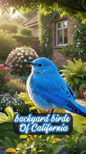 backyard birds Of California #birds #birdsongs