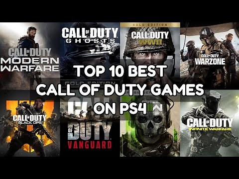 Top 10 Best Call Of Duty Games On PS4 | 2023