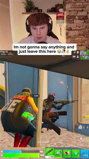 No Comment 💀 | #fortnite #fortnitereload #fortnitefunny #preecey