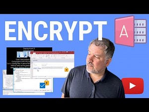 How to Encrypt Sensitive Data in Microsoft Access