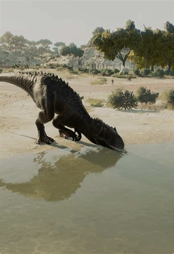 Indominus Rex Animations in Jurassic World Evolution 2