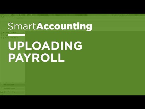 SmartAccounting - Uploading Payroll