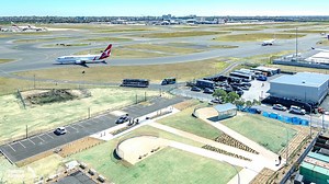 36K views · 741 reactions | One of the most exciting parts of our year was unveiling the revamped Shep's Mound! Watch the spot come to life in this timelapse of the construction. ️Kurt Ams | Sydney Airport | Facebook