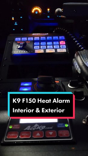 Automotive K9 Heat Alarm System for Ford F150 Police Cars