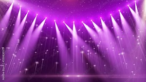 cool stage lighting flashing awards background