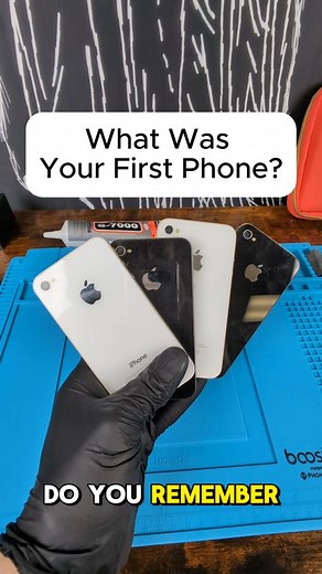 What Was Your First Phone? 📱 Everyone remembers their first phone—flip phone, sidekick, Blackberry, or maybe your first iPhone? Drop yours in the comments and let’s take a trip down memory lane! Having phone troubles now? We accept mail-ins! Click the Mail-In Link in our bio and we’ll bring your device back to life! 🩺💊 #phonerepair #phone #tech #phonecase #repair #repairshop #electronics #electronicsrepair #electronicrepairshop #digitaldoctor #digitaldoctormarketing #mailinrepair #education #