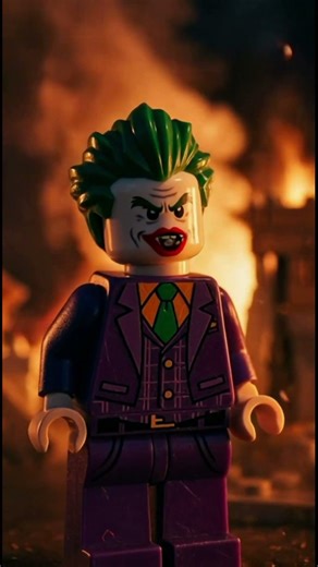 The Batman's Joker minifigure is INSANE #lego #batman #joker #ai