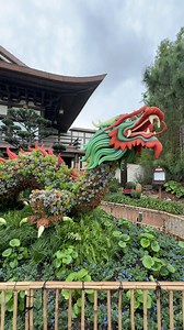 61K views · 3.6K reactions | The dragon topiary has returned to the...