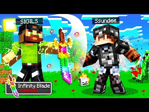 USING The STRONGEST INFINITY SWORD in Minecraft