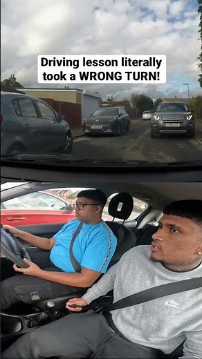 This is why you have to slow down before turning #driving #drivinglessons #shorts