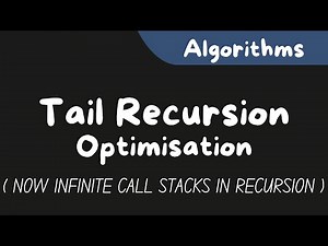 Tail Recursion Optimisation