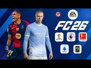 FIFA 14 MOBILE MOD EA SPORTS FC 26 ANDROID OFFLINE UPDATE KITS 2025/26 REAL FACES LATEST TRANSFERS