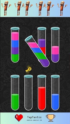 ‎"Can You Solve This Color Puzzle? 🔥🧠 Color Water Sort 3D GAMEPLAY ANDROID PART 3