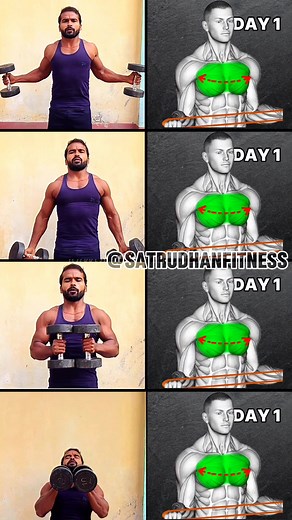 1.3M views · 10K reactions | 4 Set * 10-15 reps #baapukafitness #satrudhankumarsutihar #fitnesstips #fitnessjourney #fitnessgoals #fitnesslifestyle #aesthetics #chestday #fitnesslife #fitnessmotivation #explore | Baapu Ka Fitness | Facebook