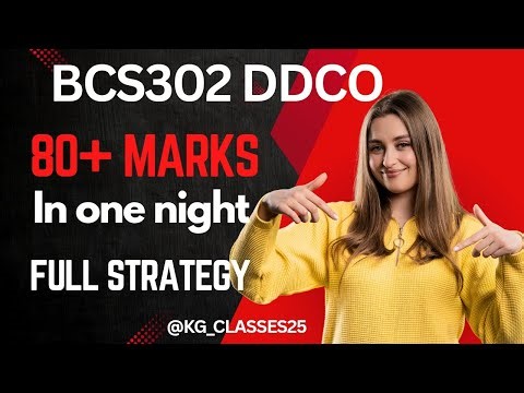 BCS302 DDCO VTU syallabus passing package for 2022 scheme students for 3rd sem cse stream