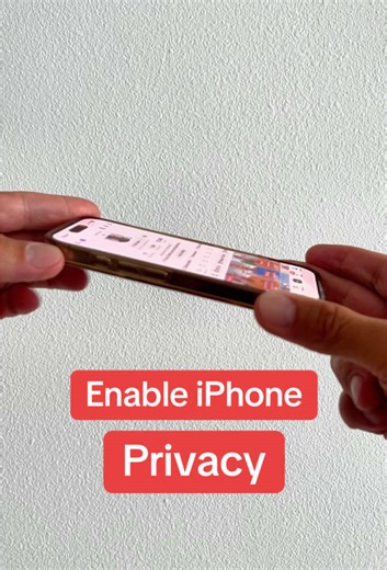 Enable iPhone privacy screen. #iphonetips #iphonetricks #iphone | Privacy Screen Settings On Iphone