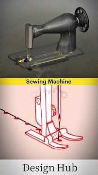 Sewing Machine ✅ #working #3danimation #sewing #tutorial #mechanism #solidworks #music