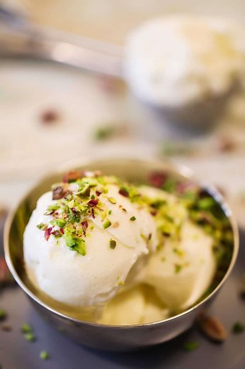 Booza Ice Cream (Lebanese Style) - Chef Tariq - Food Blog
