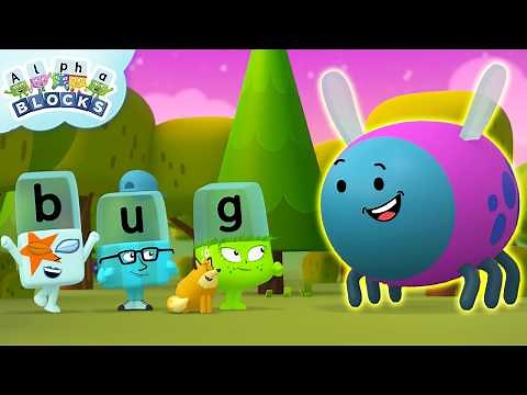 Exploring Outdoors for Earth Day! | Learn to Read and Spell for Kids | Alphablocks
