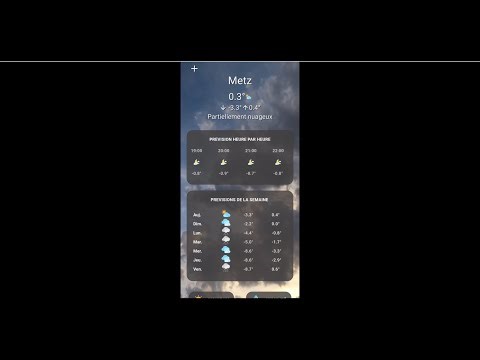 Démo – Application mobile météo dynamique avec géolocalisation | Flutter
