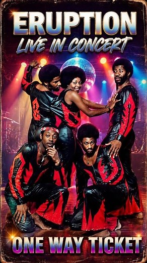Eruption - One Way Ticket (live) #music #disco #lyrics #english