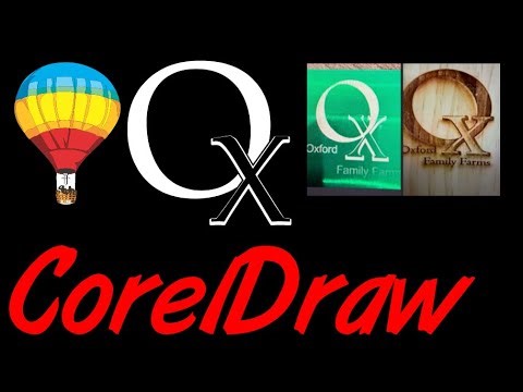 Corel Draw Tips & Tricks One letter on top of the other Letter engraved