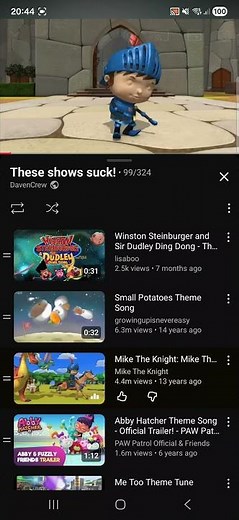 Me When Mike the Knight Comes On (V2)