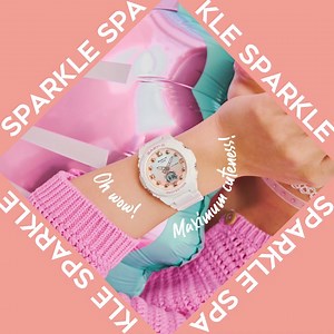 It's your time to shine! Blow everyone out of the water with your style and become unforgettable 🤩 Watch: BGA-320-7A1 https://www.casio.com/intl/watches/babyg/product.BGA-320-7A1/ #casio #babyg #cute #trending #summer #love #instagood #fashion #happy #picoftheday #watch #fun #watches #bff #BeyouBeme #BGA320 #white | CASIO BABY-G