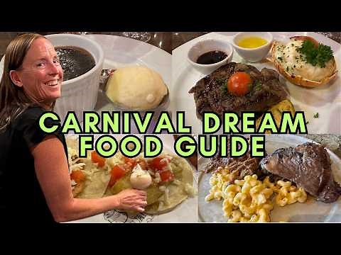 Carnival Dream Cruise Ship Food: Included Options, Extras, & Reviews!