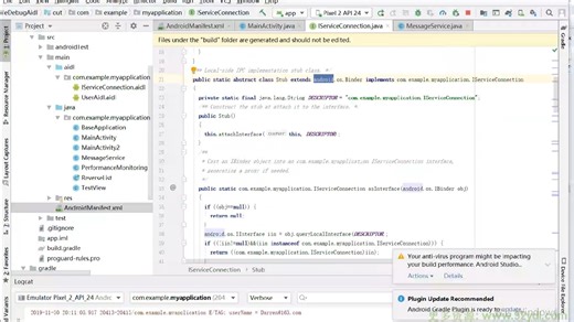 18. Android 四大组件 - bindService 的通信过程
