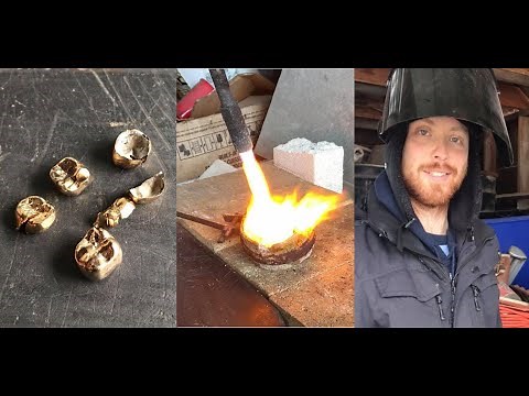 Melt Gold with an Oxygen Propane Torch