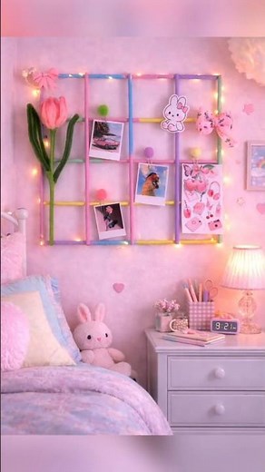 DIY Glowing Wall Decor (Super Cute!) ✨ Paper Crafts