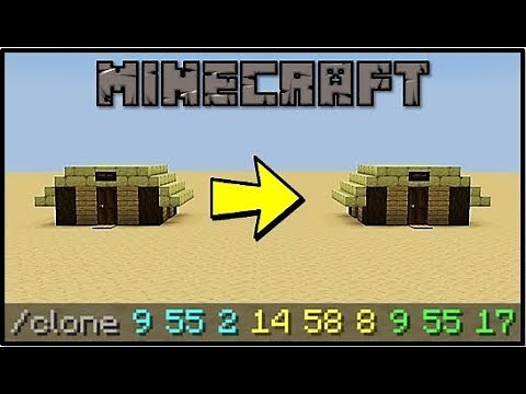 [EN] Minecraft - How To Use The /Clone Command