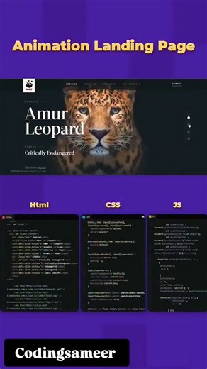 1K reactions · 154 shares | ✨ Create animation effect with HTML & CSS!  #NeonEffect #HTML #CSS #TextAnimation #ViralContent #InstaMagic #CreativeDesign #WebDesign #GlowUp | Coding Sameer | Facebook