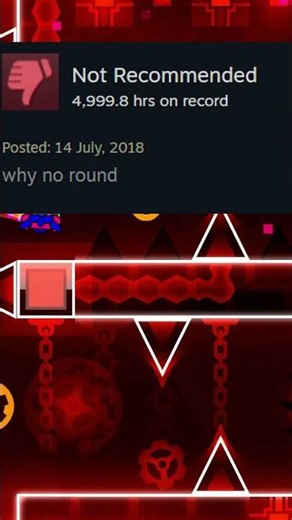 These Geometry Dash Steam Reviews were UNHINGED!