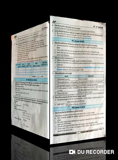 9th standard science measurement 1st lesson book back questions and answers@cutcopyElango
