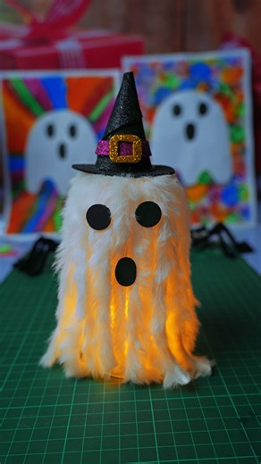 👻 Bring your imagination to life with this Yarn Ghost Craft! Just wrap, tie, and trim — and watch your ghostly friends appear! 🕯️ A perfect budget-friendly DIY for Halloween decorations or gifts 🎃 🧶 Simple materials, magical results! #DIYGhost #HalloweenVibes #HandmadeHalloween #YarnArt #HalloweenCrafts #SpookySeason #Halloween2025 | Creative Art & Craft Ideas