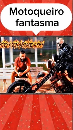 O UBER Nunca Chegou… O MOTOQUEIRO FANTASMA SIM 😈🔥 Ghost Rider Prank