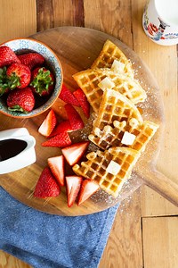 The Best Waffle Recipe in the World