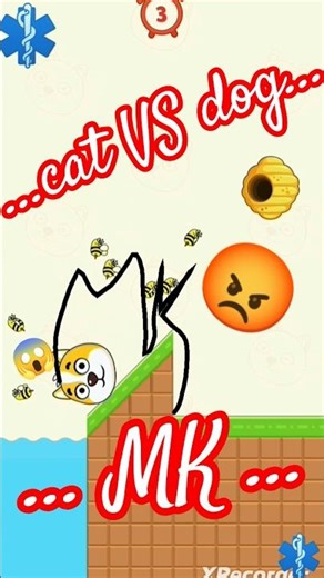 🤯😱😡...MK... cat VS dog game #cat#dog#game#angery🤯😡☠️