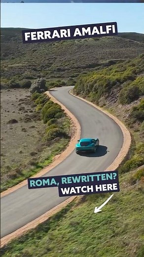 The Ferrari Amalfi has landed🔥